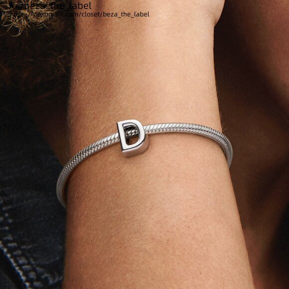 Pandora Letter D Alphabet Charm - Picture 6 of 6